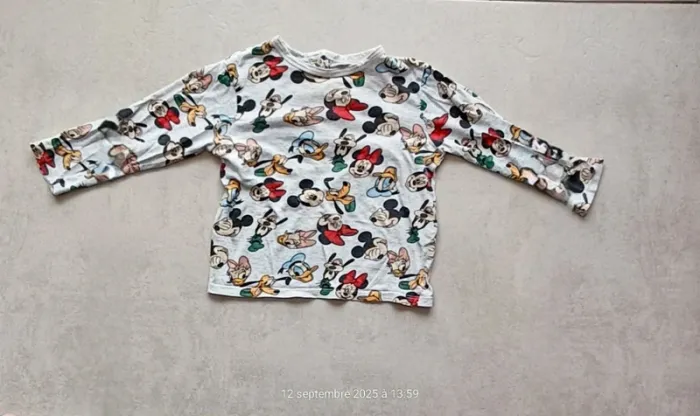 Pyjama 2 pièces Minnie pour fille - 3 ans - photo numéro 2