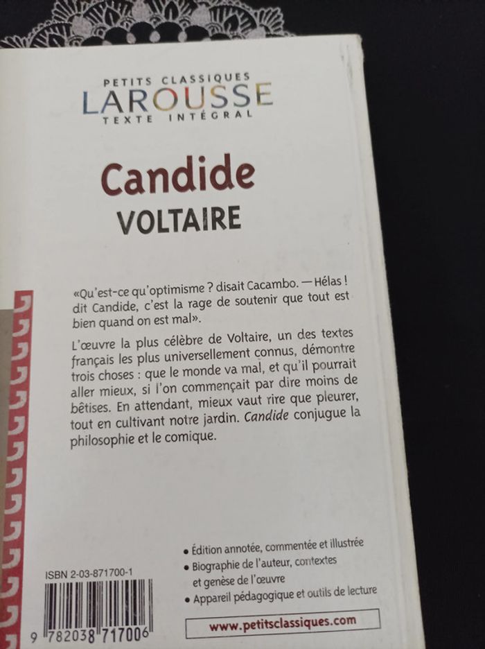 Lot de 4 livres scolaires - Littérature classique - photo numéro 5