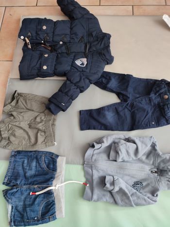 Lot de vêtements bb garçon