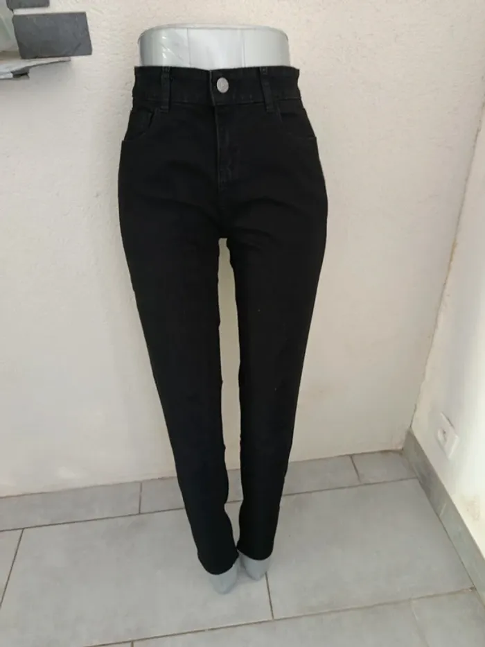 Pantalon noir skinny Taille 38 Kiabi