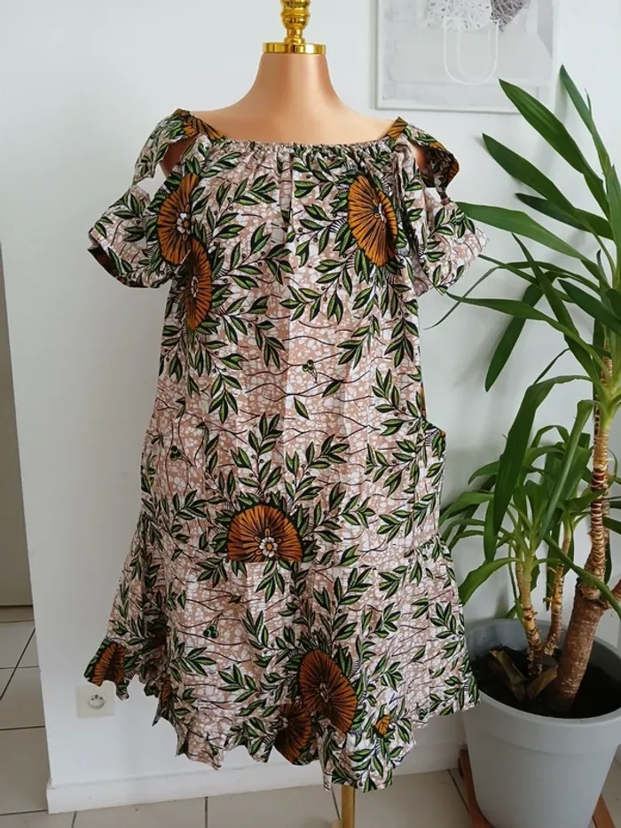 Robe Courte d'été à motifs Taille L🌿💝 - photo numéro 9