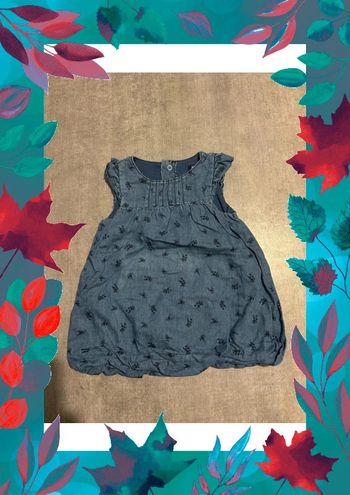 Robe en jean Kiabi, taille 3 mois