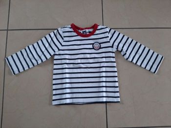 Tee shirt manches longues garçon 18 mois