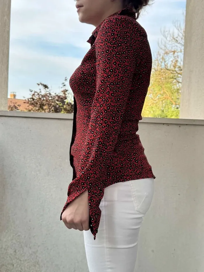 Chemise rouge one step - photo numéro 3