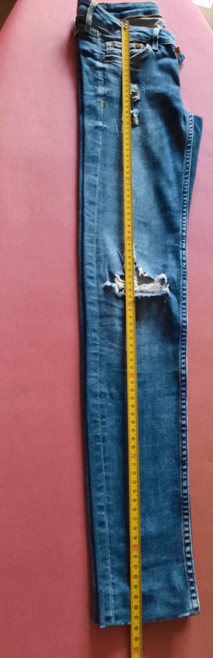 Jean bleu H&M taille 32 - photo numéro 8