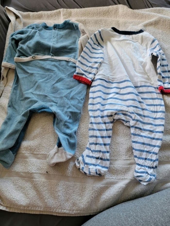 Lot de 7 pyjamas garçon 3 mois - photo numéro 8