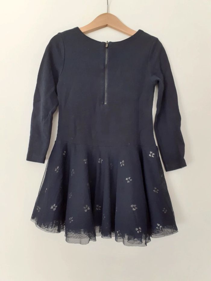 Robe fille bleu marine tulle 5 ans Okaïdi - photo numéro 2