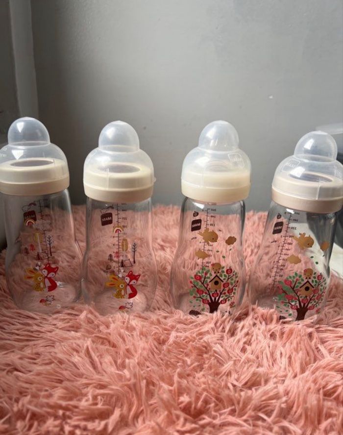 Biberon mam en verre