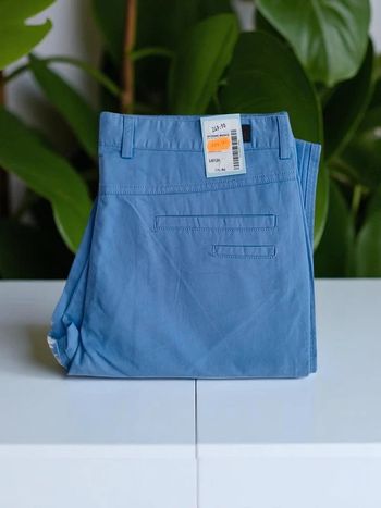 Pantalon bleu Chino ( lire mesures avant achat ! )