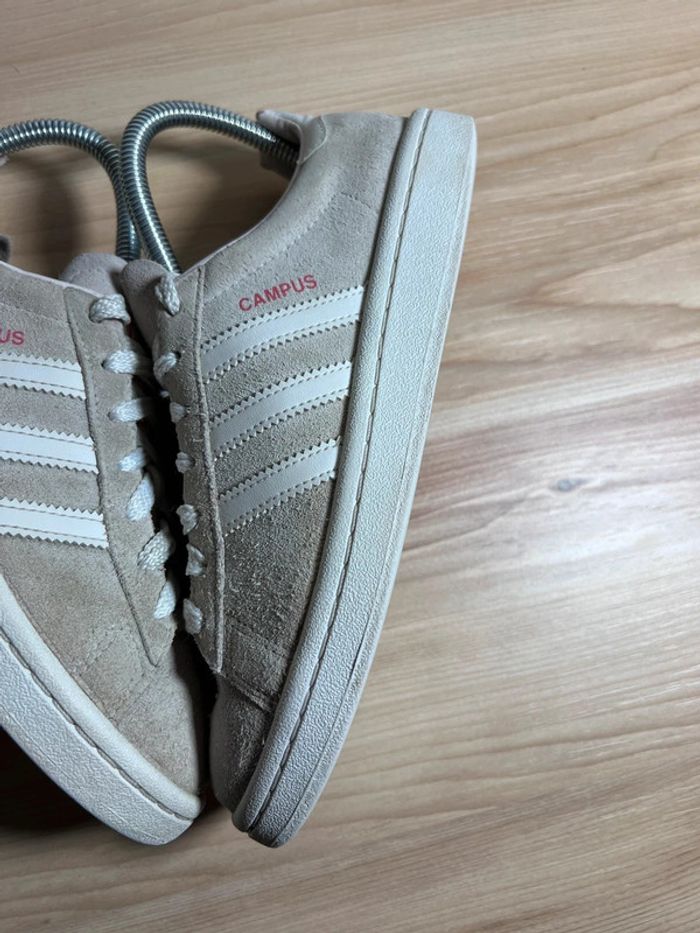 Adidas Campus Beige – Sneakers Suède Pointure 36 2/3 - photo numéro 5