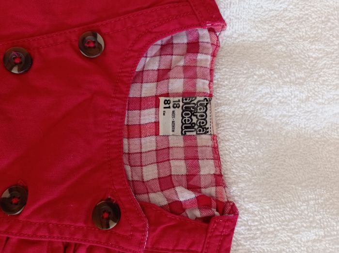 Robe fille marque tape à l'oeil 18 mois 81 cm porter 4 fois