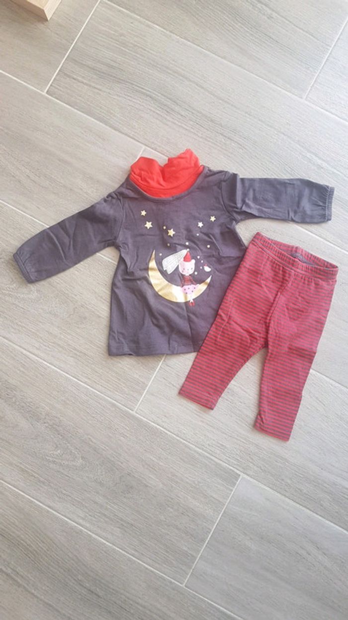 Ensemble blouse + legging 3M
