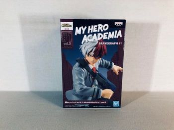 My Hero Academia - Bravegraph #1 Vol. 2 : Shoto Todoroki Figurine Banpresto scellée