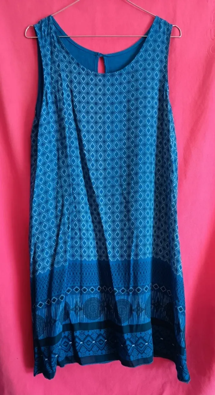 Robe sans manches en coton (A258) - photo numéro 3