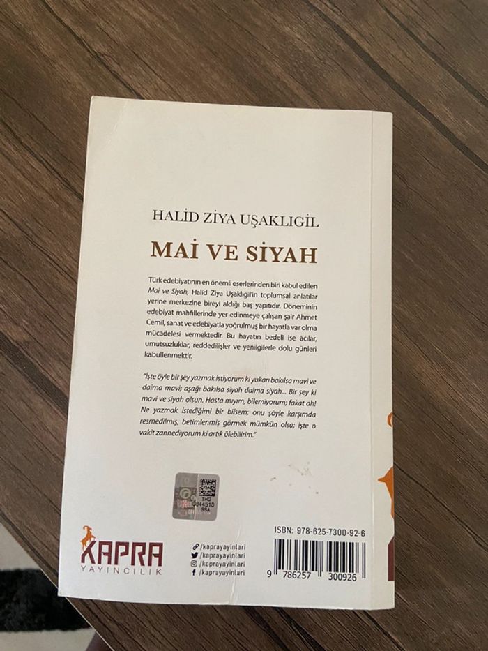 Mai ve siyah- Halid Ziya Uşakgil - photo numéro 2