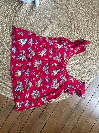 Blouse à fleurs
