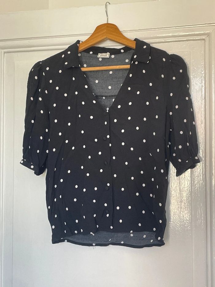 Jolie blouse à pois Pimkie