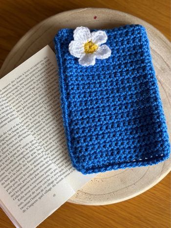 Protège livre de poche au crochet