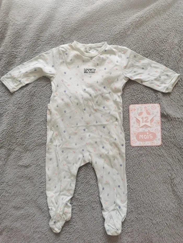 Pyjama léger Kiabi 12 mois