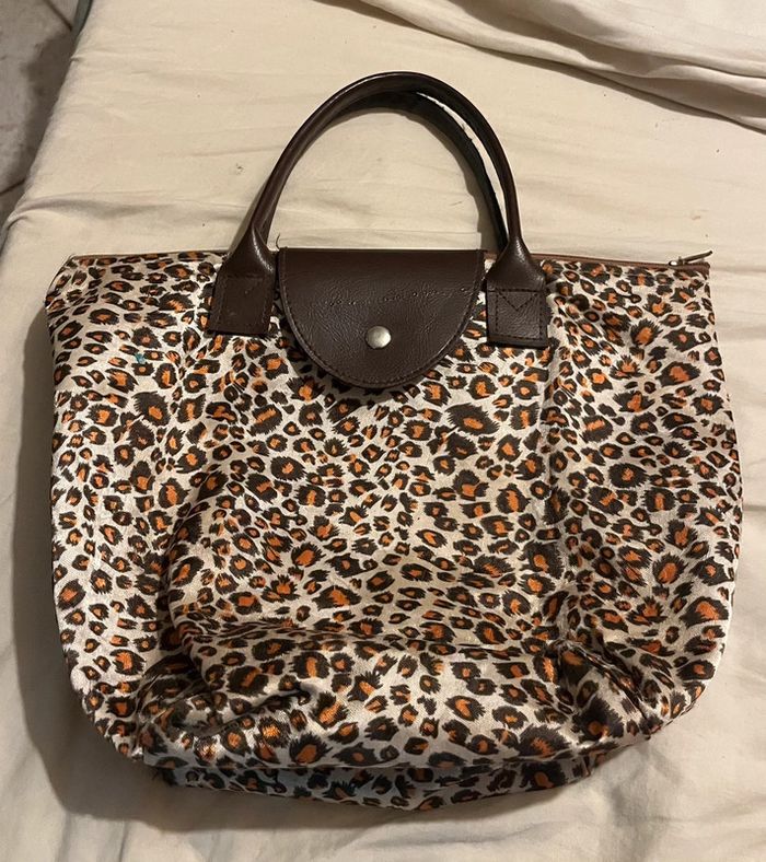 Sac vintage léopard