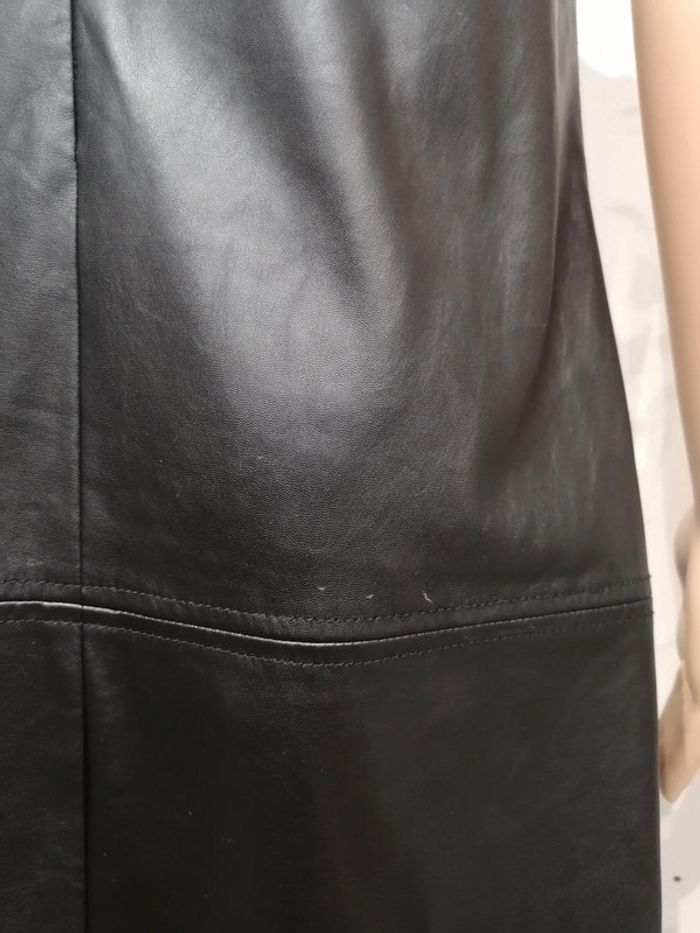 Robe noir Camaïeu polyester enduit 38 - photo numéro 13