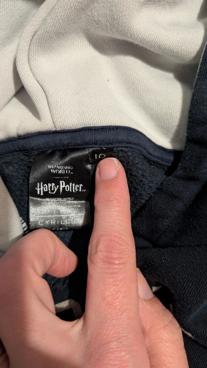 Sweat capuche Cyrillus Harry Potter 9 ans - photo numéro 3