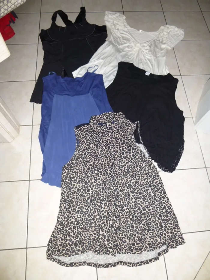 lot de 5 tuniques haut robe la voila ms mode taille XXL - photo numéro 4