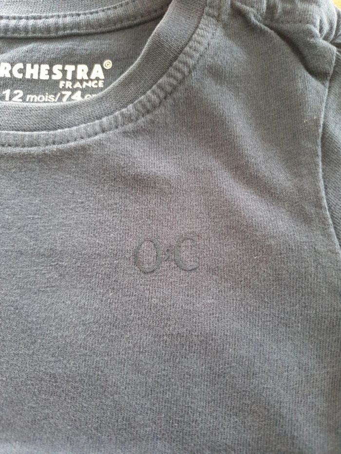 T-shirt manches courtes orchestra 12m - photo numéro 2
