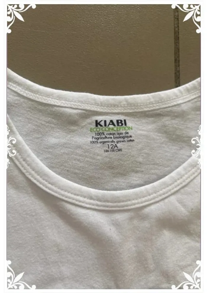 🌸 Pyjama fille 12 ans – Haut brodé & short fleuri fait main 🌸 - photo numéro 5