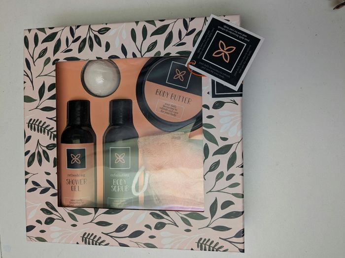 Coffret soins corps