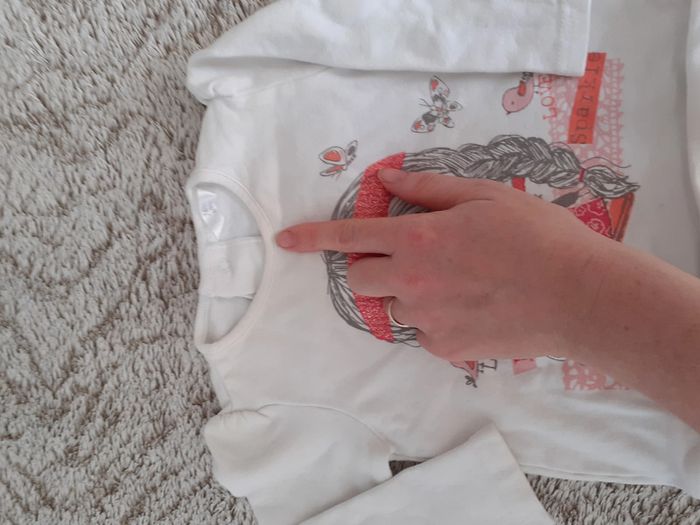 lot de 6 t-shirt 6 mois - photo numéro 9