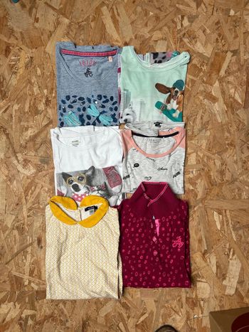 Lot de 6 t-shirt longues manches 12 ans