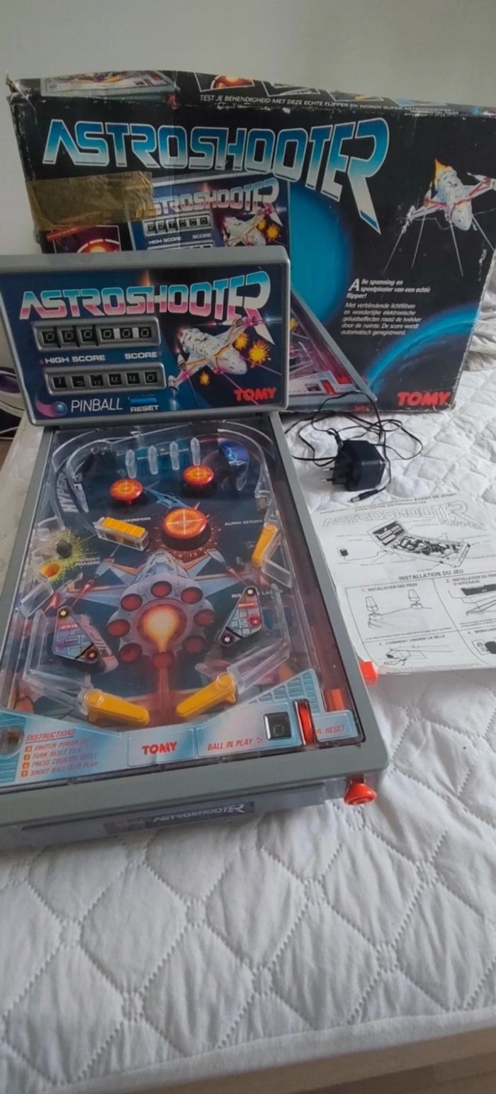 Flipper Astroshooter tomy vintage