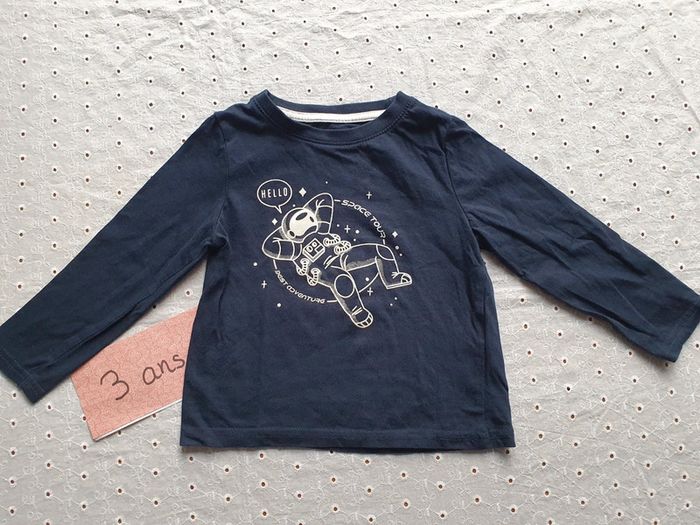 Tee-shirt manches longues espace