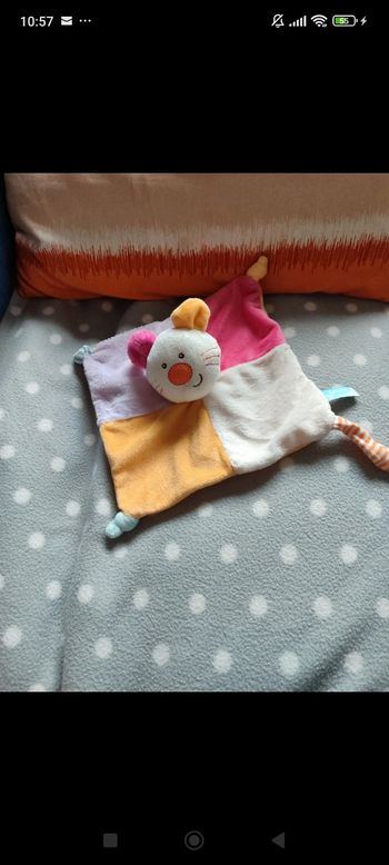 Doudou souris bébé reve 