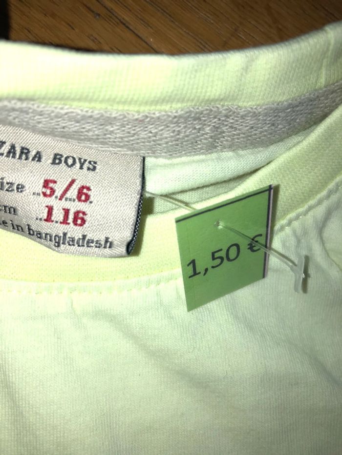T-shirt Zara 5 ans - photo numéro 2