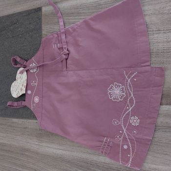 Robe à bretelles mauve neuve