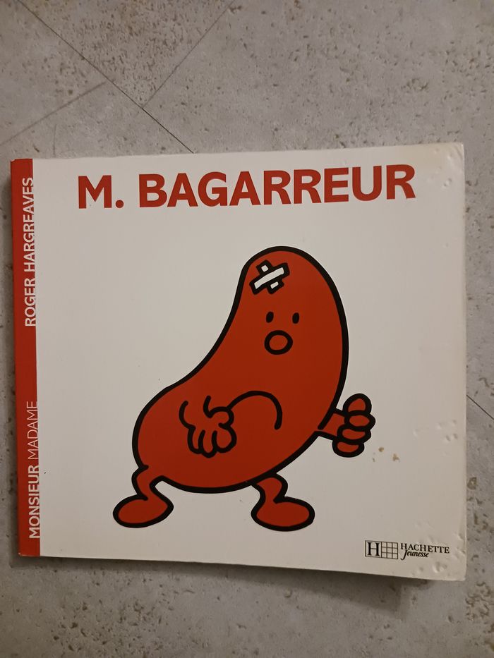 Livre M. bagarreur