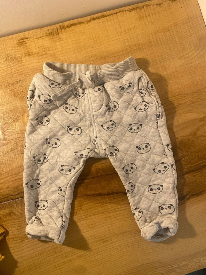 Pantalon épais à motifs panda