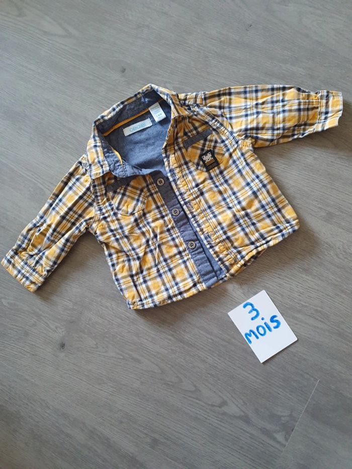 Chemise 3mois garçon