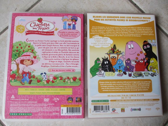 DVD dessins animés enfant - photo numéro 3