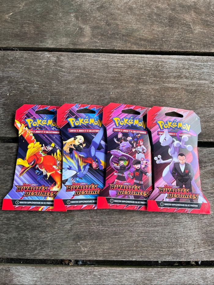 2 artset boosters blisters Pokémon ev10 et ev09 - photo numéro 5