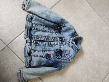 Veste blouson en jean doublée polaire 3 ans orchestra