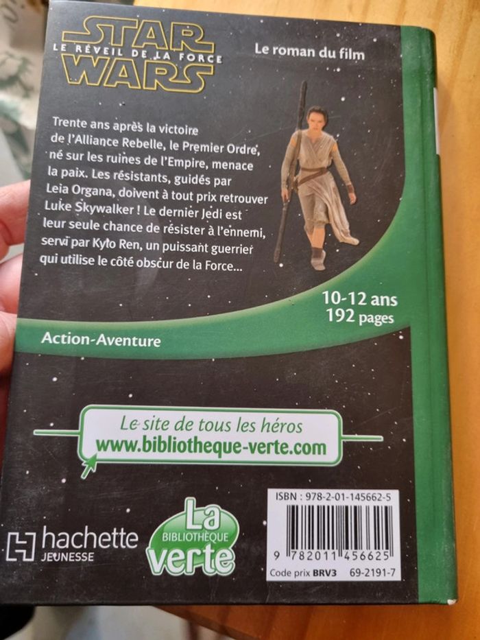 Bibliothèque verte : star wars le réveil de la force - photo numéro 3