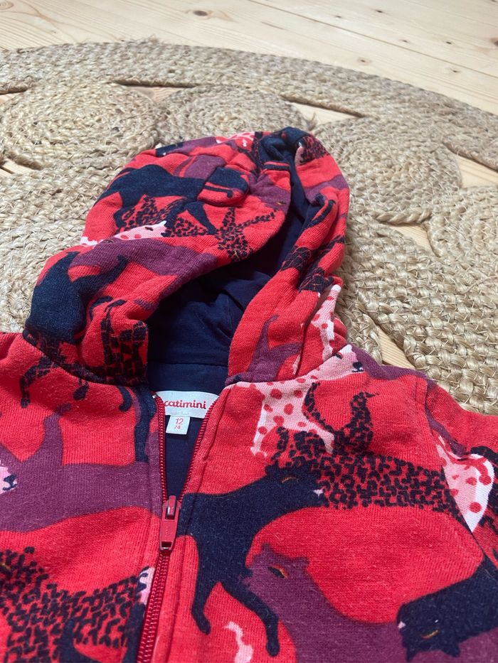 Ensemble de jogging catimini rouge - photo numéro 4