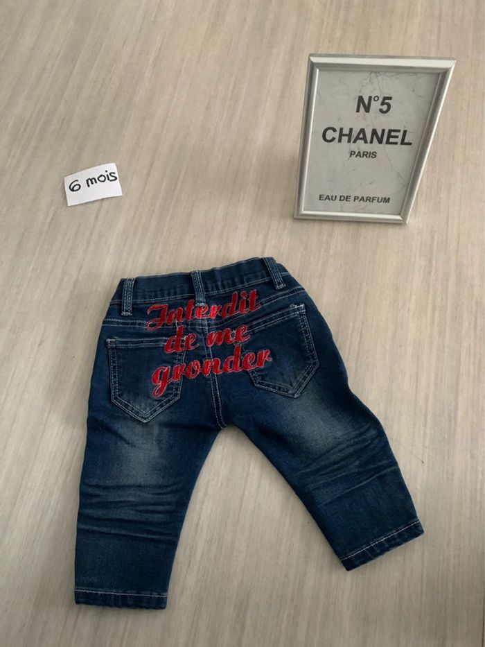 Jeans interdit de me gronder - photo numéro 2