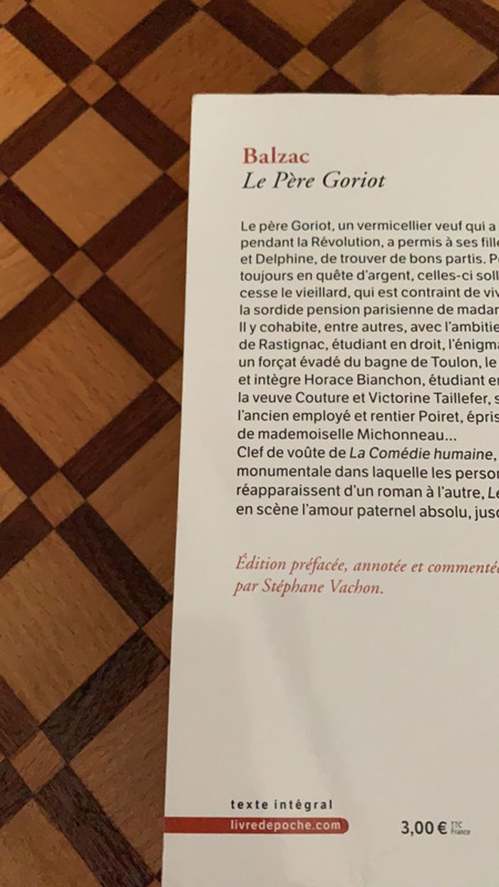 Livre Le Père Goriot de Balzac - photo numéro 5