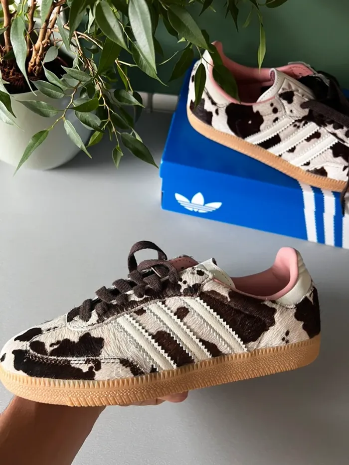 adidas Samba OG imprimé vache - photo numéro 3