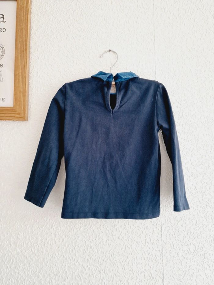 JBC - Ensemble tee-shirt manches longues, col claudine + pantalon (2 ans) - photo numéro 4