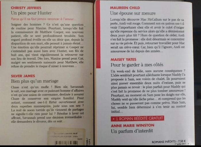 Lot de 10 livres Harlequin Passions - photo numéro 7